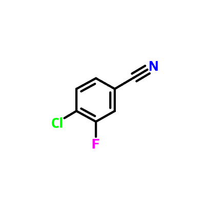 CAS 110888-15-8|4-cloro-3-fluorobenzonitrilo