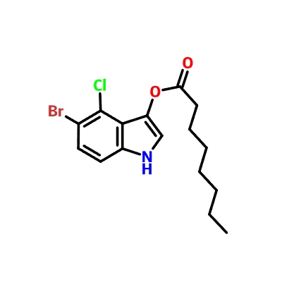 CAS: 129541-42-0 5-BROMO-4-CLORO-3-INDOLILO CAPRILATO