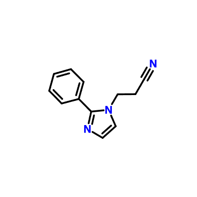 CAS 23996-12-5|3-(2-Fenil-1H-imidazol-1-il)propanonitrilo