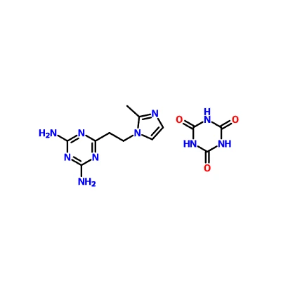 CAS 68490-66-4|1,3,5-triazina-2,4,6(1H,3H,5H)-triona, compd. Con 6-2-(2-metil-1H-imidazol-1-il)etil-1,3,5-triazina-2,{ {20}}diamina (1:1)