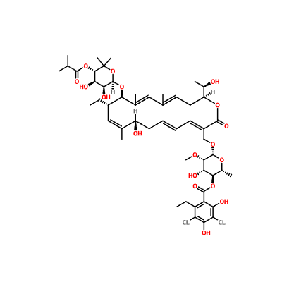 CAS 873857-62-6|fidaxomicin