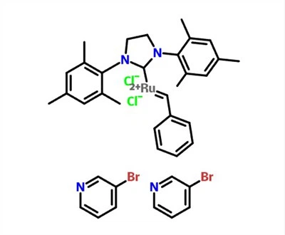 CAS 900169-53-1|Bencilideno-[1,3-bis(2,4,6-trimetilfenil)imidazolidina-2-ilideno]-diclororutenio,3-bromopiridina