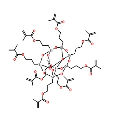CAS:622404-27-7|1,3,5,7,9,11,13,15-octakis(3-(metacroiloxi)propilo)-2,4,6,8,10,12,14,16 ,17,18,19,20-dodecaoxa-1,3,5,7,9,11,13,15-octasilapentaciclo[9.5.1.13,9.15,15.17,13]icosano