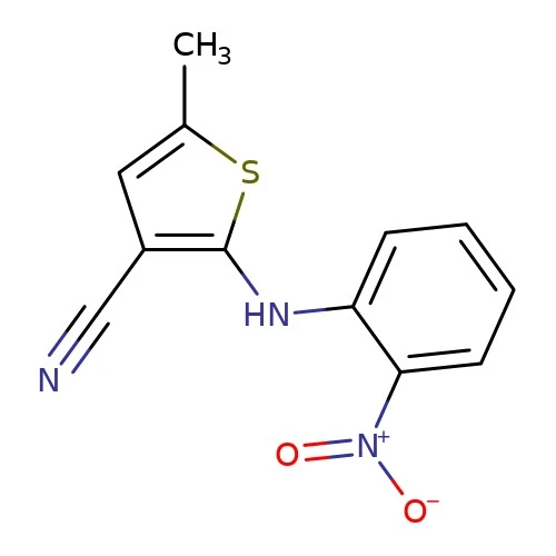 CAS:138564-59-7|5-Metil-2-(2-nitroanilino)-3-tiofenocarbonitrilo