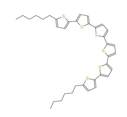 CAS:151271-43-1丨2-hexilo-5-[5-[5-[5-[5-(5-hexiltiofeno -2-il)tiofeno-2-il]tiofeno-2-il]tiofeno-2-il]tiofeno-2-il]tiofeno