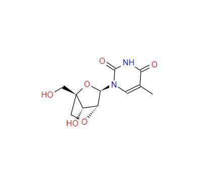 CAS:206055-67-6丨1-[2,5-Anhidro-4-C-(hidroximetil)-alfa-L-lixofuranosil]-5-metil-2,4(1H,3H)-pirimidindiona