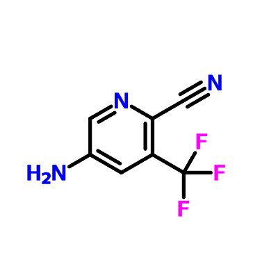 CAS:573762-62-6|5-Amino-3-(trifluorometil)picolinonitrilo