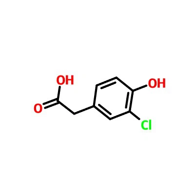 CAS:33697-81-3|3-Cloro-4-ácido hidroxifenilacético