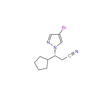 CAS:1146629-83-5丨(R)-3-(4-broMo-1H-pirazol-1-il)-3-ciclopentilpropanonitrilo