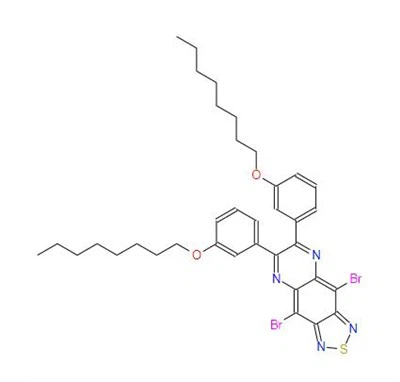 CAS:1454835-30-3丨4,9-dibromo-6,7-bis(3-(octiloxi)fenil)-[1,2,5]tiadiazolo[3 ,4-g]quinoxalina