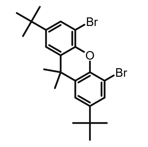 CAS:130525-43-8丨4,5-DIBROMO-2,7-DI-TERC-BUTIL-9,9-DIMETILXANTENO